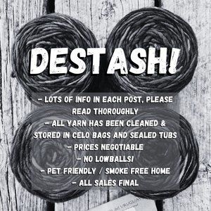 YARN DESTASH INFO